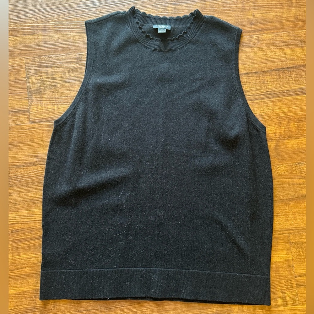 Sweater tank top